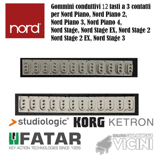 Ricambio nord rubber contact - rubber,